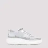 Chloé Stylish Sneakers With Unique Design Features In White