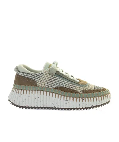 CHLOÉ CHLOÉ LOWER-IMPACT MESH NAMA SNEAKERS