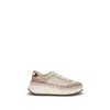 Chloé Beige Runner Sneakers In Neutral
