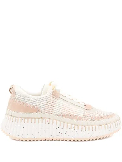 Chloé Chloè Nama Sneakers In Sand