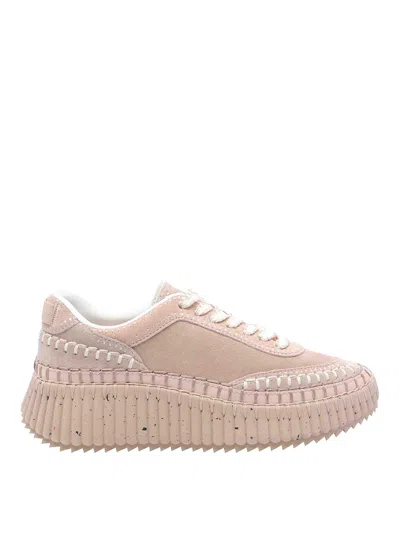 CHLOÉ ZAPATILLAS - BEIS