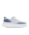 Chloé Chloe Nama Polyester Sneaker In White