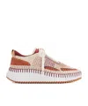 Chloé Nama Low-top Sneakers In White