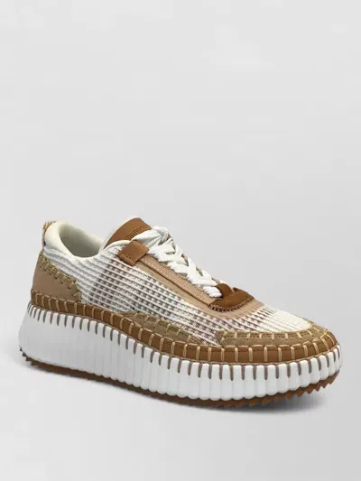 CHLOÉ NAMA SNEAKERS WITH UNIQUE DESIGN FEATURES