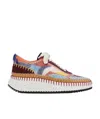 Shop Chloé Nama Sports Shoes In White