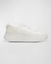 Chloé Nama Stitch Walking Sneakers In White