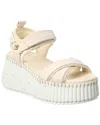 Chloé Nama Sandals In White