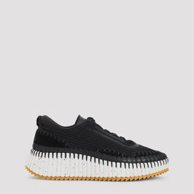 Chloé Chloe Nama Sustainable Sneakers For Women In Black