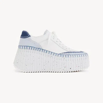 Chloé Nama Wedge Sneaker In Multi