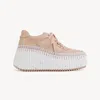 Chloé Nama Wedge Sneaker In Multi