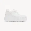 Chloé Nama Wedge Sneaker In White