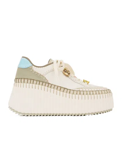 CHLOÉ CHLOÉ NAMA WEDGE SNEAKERS