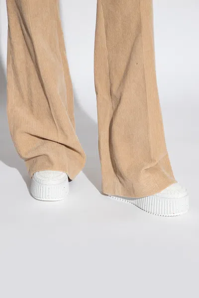 Chloé ‘nama' Wedge Sneakers In White