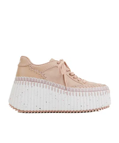 CHLOÉ NAMA WEDGES SNEAKERS