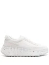Chloé Nama Platform Sneakers In White