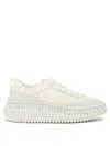 Chloé Nama White Mesh Sneakers In White