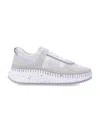 Chloé Low Top Sneakers Textured Sole In White