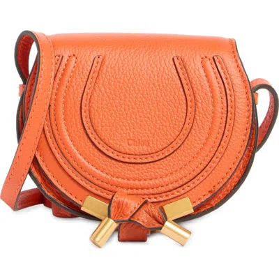Chloé Nano Marcie Leather Crossbody Bag