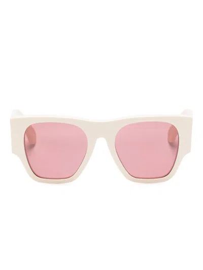 Chloé Naomy Sonnenbrille Mit Oversized-gestell In Pink