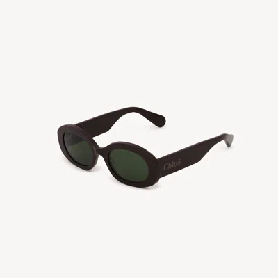 Chloé Naomy Sunglasses In Purple