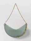 Chloé Sea Green Nappa Leather Chloe Icons Shoulder Bag In Green