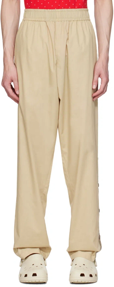 Chloè Nardin Beige Buttoned Track Pants