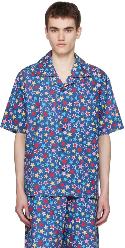 Chloè Nardin Blue Printed Shirt