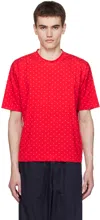 Chloè Nardin Red Graphic T-shirt In Red
