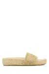 Chloé Chloe Women Cream Isla Slippers In Multi