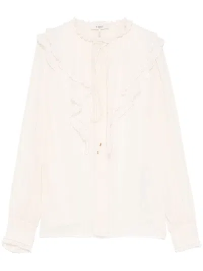 Chloé Shirts In Dusty White