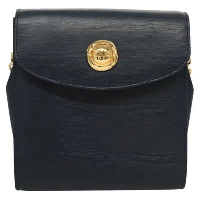Pre-owned Chloé Navy Leather Shoulder Bag ()