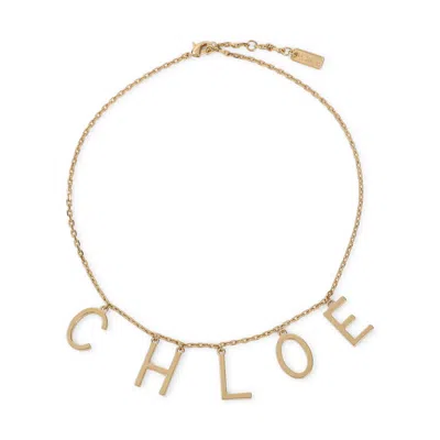 CHLOÉ NECKLACES METALLIC