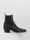 CHLOÉ NELLIE ANKLE BOOTS WITH UNIQUE TOE AND STUDDED DETAIL