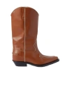 Chloé Nellie Western Short Boots In Brown