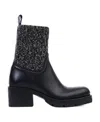 Chloé Neva Ankle Boots Aus Leder In Black