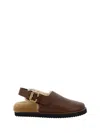 Chloé Nil Slippers In Sooty Brown