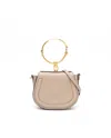 Chloé Nile Bracelet Bag In Gray