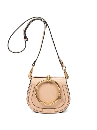 Pre-owned Chloé Nile Bracelet Shoulder Bag In Pink