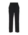 Chloé Nine-point Casual Pants In Black