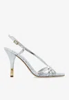 Chloé Sandales À Talon Nour Femme Argent Taille 38 100% Cuir D'agneau In Silver