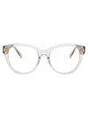 Chloé Nude Acetate Optical Glasses In Gray