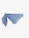Chloé Chloe' Women Nylon Bikini Slip In Blue