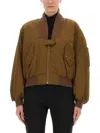 Chloé Over Turtleneck Pullover With Side Splits In Brown