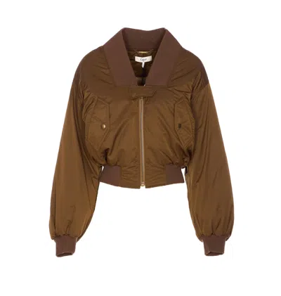 CHLOÉ NYLON BOMBER JACKET