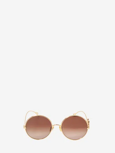 Chloé Chlo Iconic Sunglasses In Gold