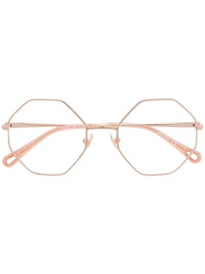 CHLOÉ OCTAGONAL-FRAME GLASSES