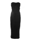Chloé A Medium-length Dress With Bare Shoulders In Black