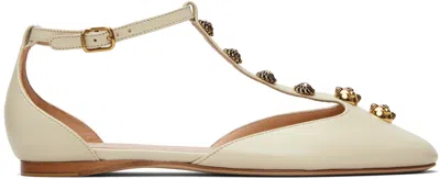Chloé Off-white Celeste Ballerina Flats