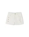Chloé Cotton Shorts In White