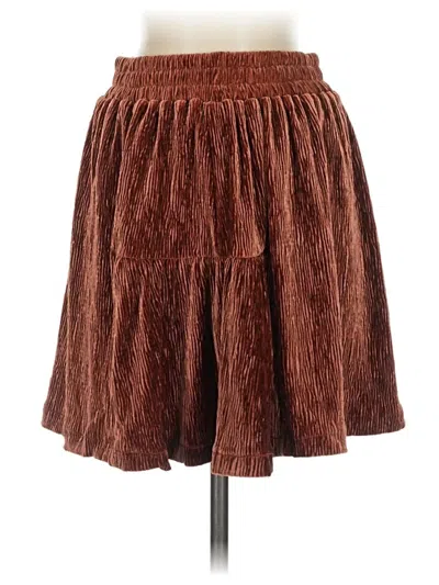 Pre-owned Chloe Oliver Casual Skirt In Brown